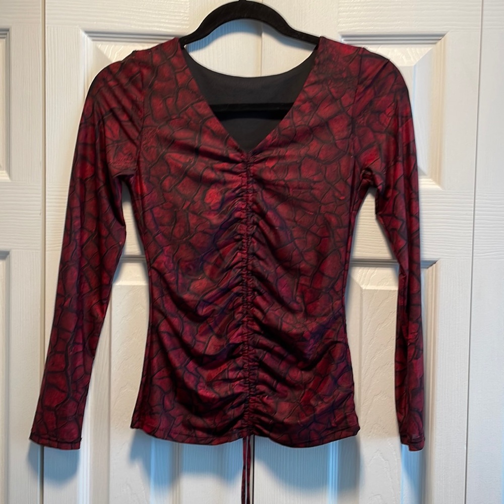 Blackmilk Cracked Earth Long-sleeve Top